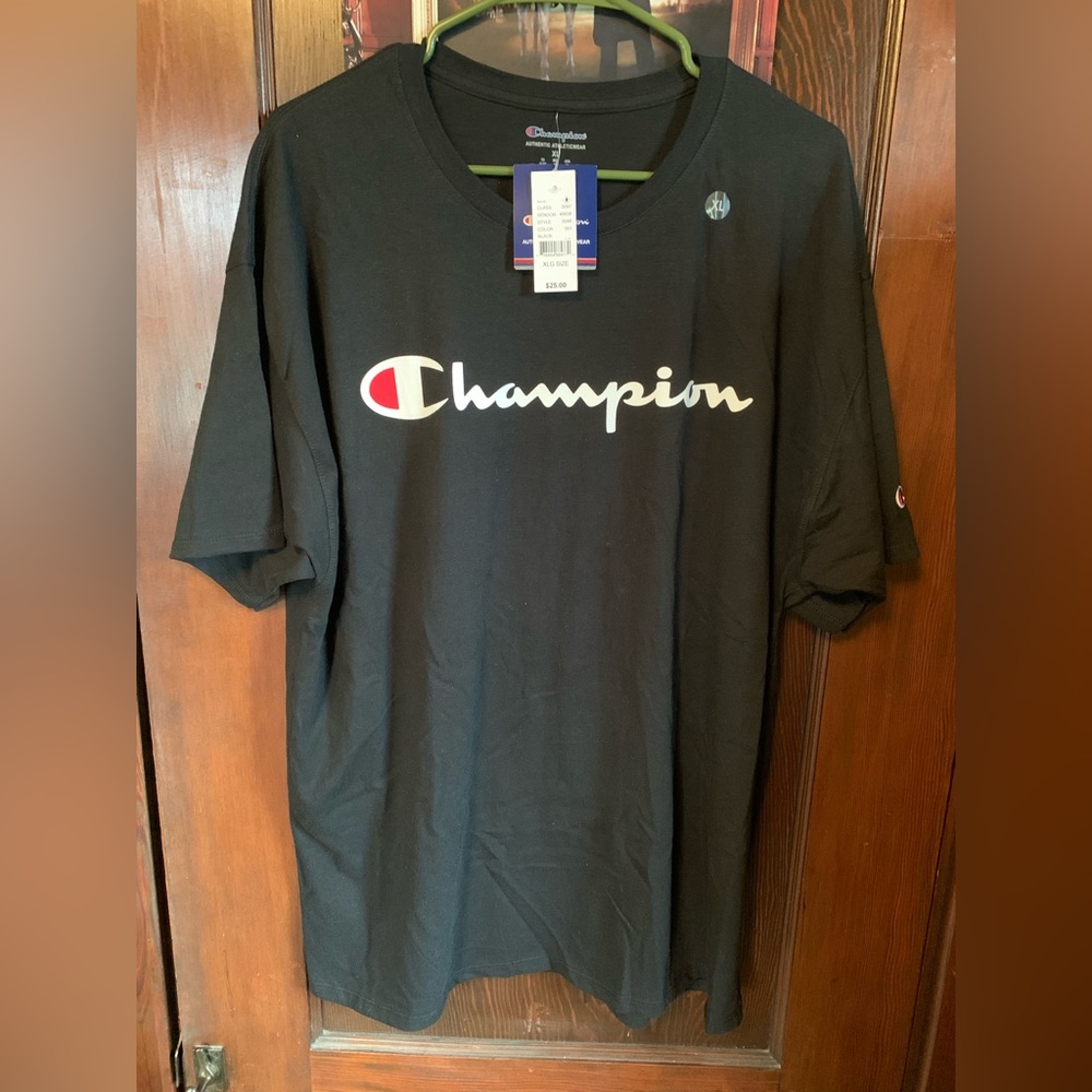 Black Champion T-Shirt Men’s Size XL